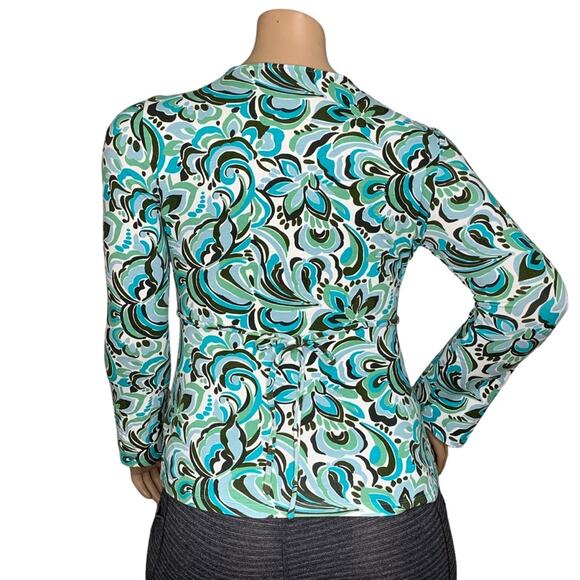 New York & Company Top Long Sleeve Stretch Size L - Picture 5 of 11